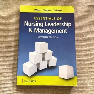 Essentials of Nursing Leadership & Management 7th Edition RN Student Nurse